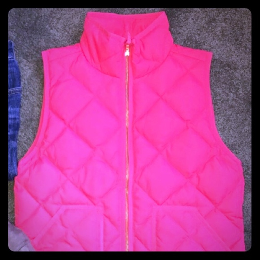 J Crew Puffer Vest